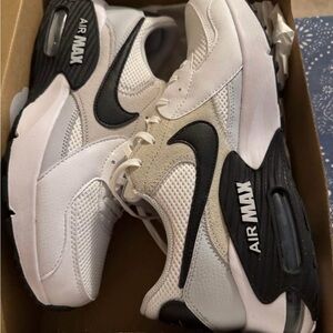Nike Air Max Men's Sneakers in White and Black